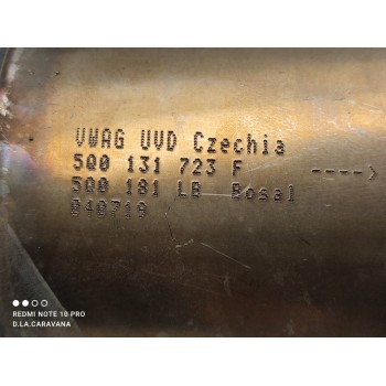 Recambio de catalizador para volkswagen t-cross life referencia OEM IAM 5Q0131723F  
