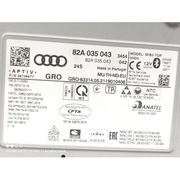 Recambio de sistema navegacion gps para audi a1 sportback (gba) 30 tfsi s line referencia OEM IAM 82A035043  