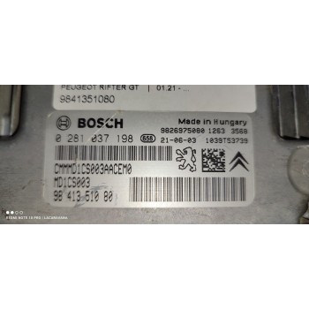 Recambio de centralita motor uce para peugeot rifter active standard referencia OEM IAM 9841351080  