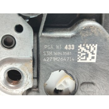 Recambio de cerradura puerta delantera derecha para peugeot rifter active standard referencia OEM IAM 163433  