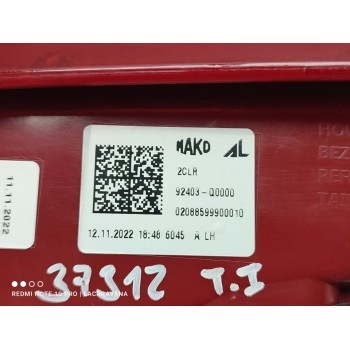 Recambio de piloto trasero izquierdo interior para hyundai i20 (bc3) slx referencia OEM IAM 92403Q000  