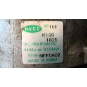 Recambio de compresor aire acondicionado para hyundai tucson classic blue referencia OEM IAM F500NFFCA02  