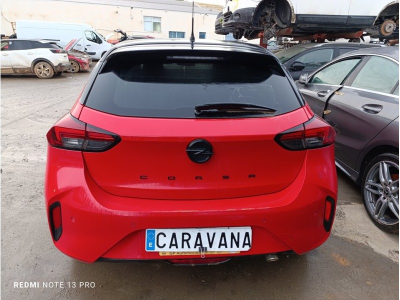 Recambio de paragolpes trasero para opel corsa f 40 aniversario referencia OEM IAM 9829755080  