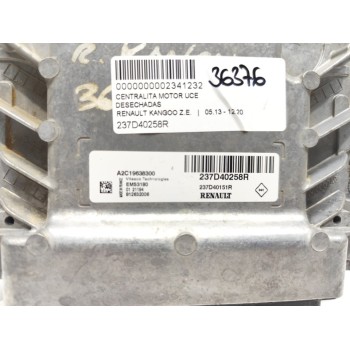 Recambio de centralita motor uce para renault kangoo z.e. referencia OEM IAM 237D40258R  