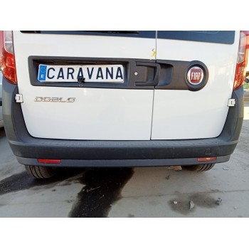 Recambio de paragolpes trasero para fiat doblo ii (152) pop referencia OEM IAM 735497863  