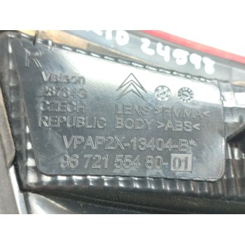 Recambio de piloto trasero derecho interior para citroën c4 lim. collection referencia OEM IAM 9672155480  