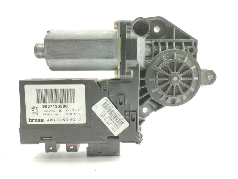Recambio de motor elevalunas delantero izquierdo para peugeot 307 break / sw (s1) sw pack referencia OEM IAM 9637130580  