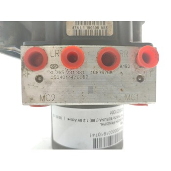 Recambio de abs para fiat punto berlina (188) 1.2 8v active referencia OEM IAM 0265231331  