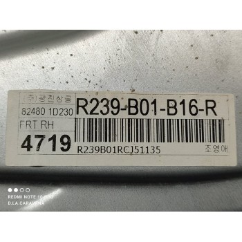 Recambio de elevalunas delantero derecho para kia carens 2.0 crdi lx monovolumen referencia OEM IAM 824801D230  