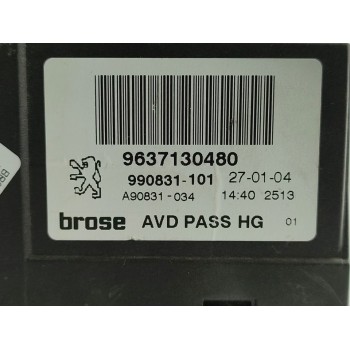 Recambio de motor elevalunas delantero derecho para peugeot 307 break / sw (s1) sw pack referencia OEM IAM 9637130480  
