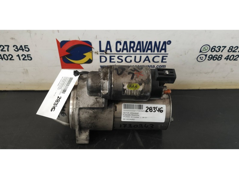 Recambio de motor arranque para hyundai i40 comfort referencia OEM IAM 361002A950  