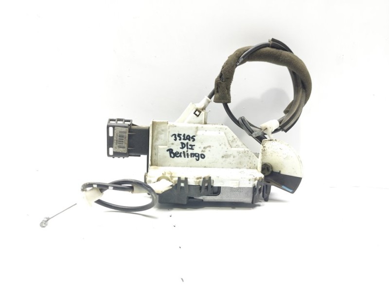 Recambio de cerradura puerta delantera izquierda para citroën berlingo cuadro sx referencia OEM IAM 828406  