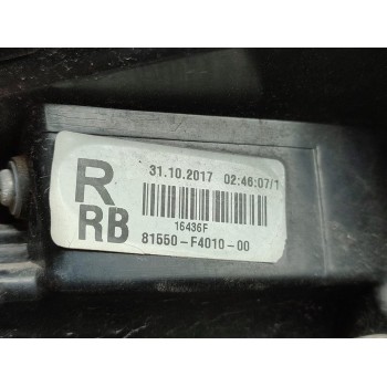 Recambio de piloto trasero derecho para toyota c-hr hybrid active referencia OEM IAM 81550F4010  