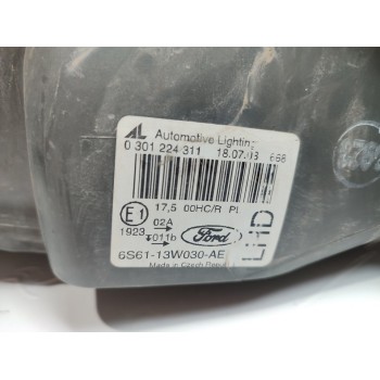 Recambio de faro izquierdo para ford fiesta (cbk) ambiente referencia OEM IAM 6S6113W030AE  
