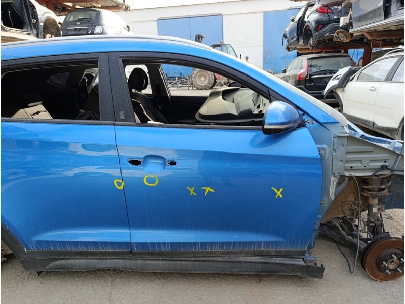 Recambio de puerta delantera derecha para hyundai tucson classic blue referencia OEM IAM 76004D7000  
