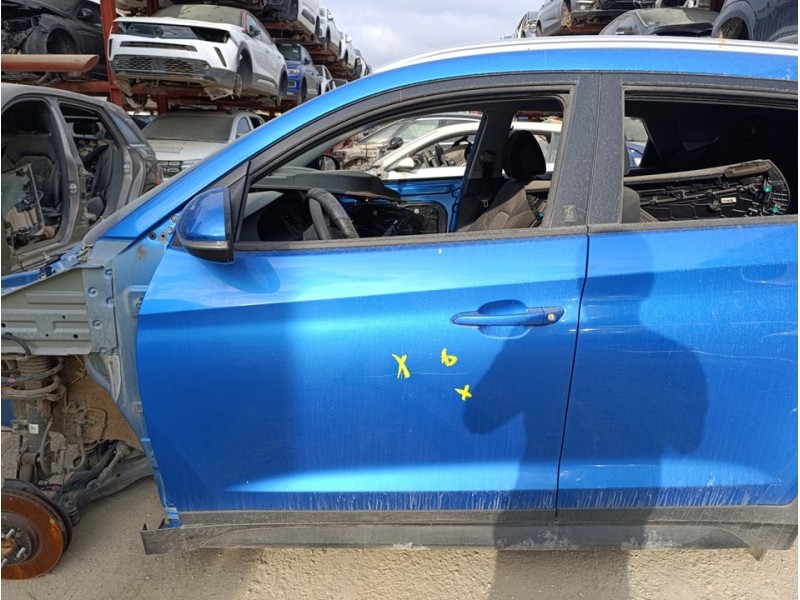 Recambio de puerta delantera izquierda para hyundai tucson classic blue referencia OEM IAM 76003D7000  