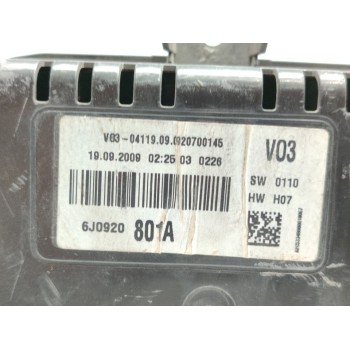 Recambio de cuadro instrumentos para seat ibiza sc (6j1) ecomotive referencia OEM IAM 6J0920801A  