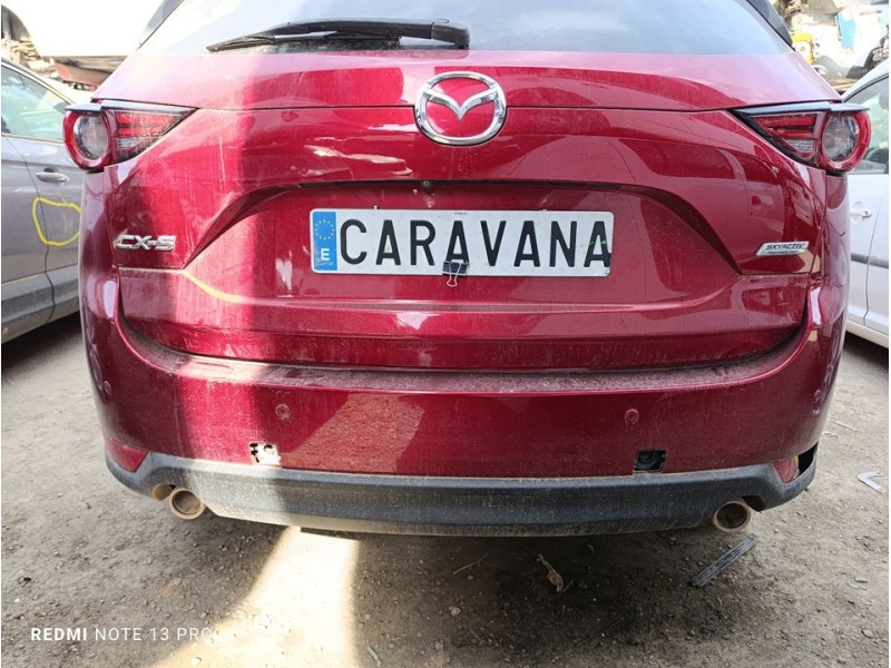 Recambio de paragolpes trasero para mazda cx-5 evolution 2wd referencia OEM IAM KBYB5022XBBB  