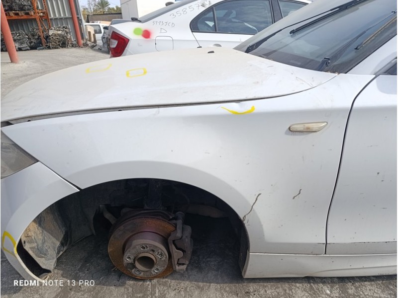 Recambio de aleta delantera izquierda para bmw serie 1 coupe (e82) 118 d m sport referencia OEM IAM 41357133227  