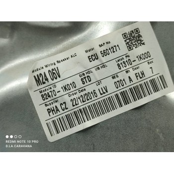 Recambio de elevalunas delantero izquierdo para hyundai ix20 gls comfort referencia OEM IAM 824701K010  