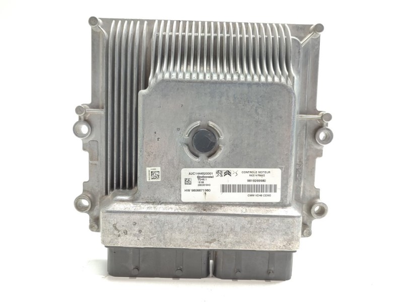 Recambio de centralita motor uce para citroën c4 cactus feel referencia OEM IAM 9806671980  
