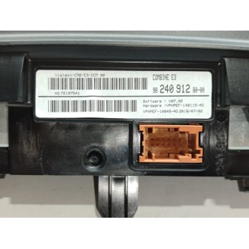 Recambio de cuadro instrumentos para citroën c4 cactus feel referencia OEM IAM 9824091280  