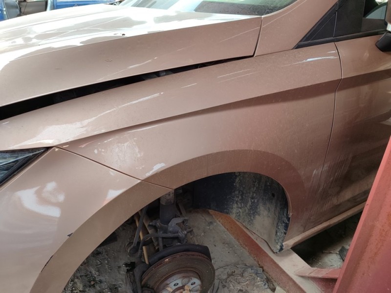 Recambio de aleta delantera izquierda para seat ibiza (kj1) style referencia OEM IAM 6F0821105B  