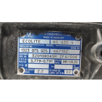 Recambio de caja cambios para renault master kasten l1h1 ka 2,8t referencia OEM IAM 6S420V  