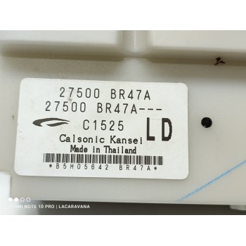 Recambio de mando climatizador para nissan qashqai (j10) acenta referencia OEM IAM 27500BR47A  