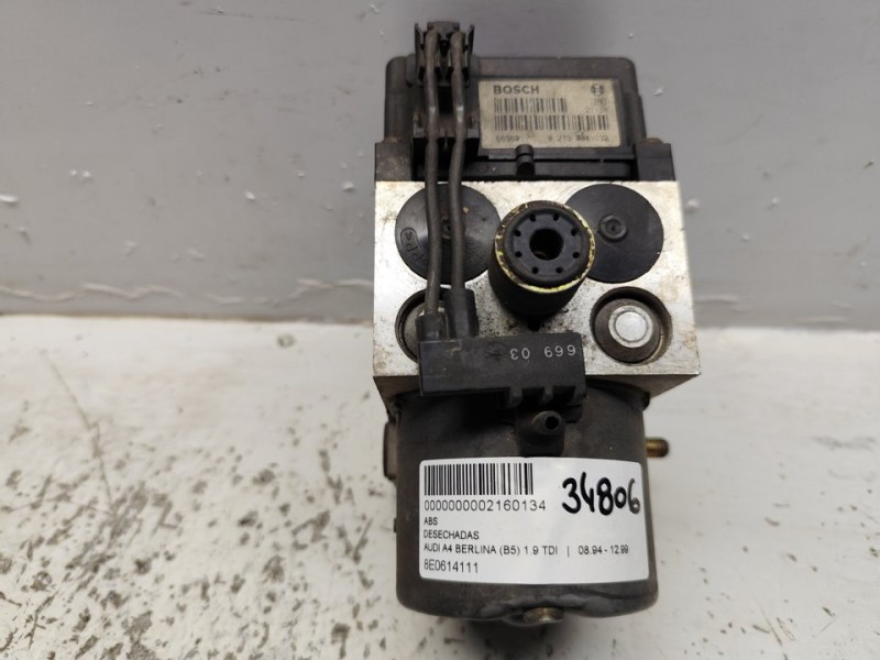 Recambio de abs para audi a4 berlina (b5) 1.9 tdi referencia OEM IAM 8E0614111  