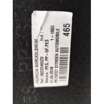 Recambio de bandeja trasera para peugeot 308 style referencia OEM IAM 98222465ZD  
