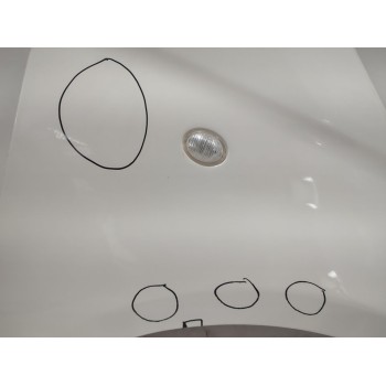 Recambio de aleta delantera derecha para fiat nuova 500 (150) lounge referencia OEM IAM 52015755  