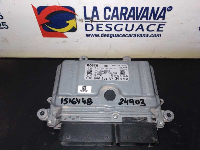 Recambio de centralita motor uce para mercedes-benz clase b (w245) 200 cdi (245.208) referencia OEM IAM A6401500734  