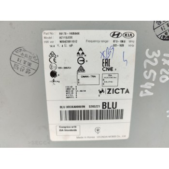 Recambio de sistema audio / radio cd para hyundai ix20 gls comfort referencia OEM IAM 961701K0504X  