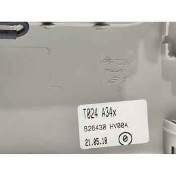 Recambio de luz interior para nissan qashqai (j11) acenta referencia OEM IAM 26430HV00A  
