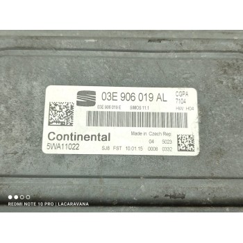 Recambio de centralita motor uce para seat ibiza (6j5) reference referencia OEM IAM 03E906019AL  