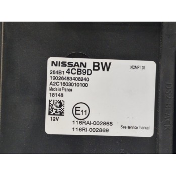 Recambio de modulo electronico para nissan qashqai (j11) acenta referencia OEM IAM 284B14CB9D  