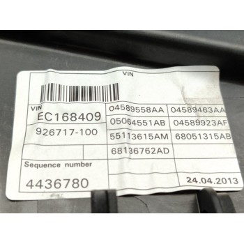 Recambio de elevalunas trasero izquierdo para jeep gr.cherokee (wk) 3.0 crd limited referencia OEM IAM 55113615AK  