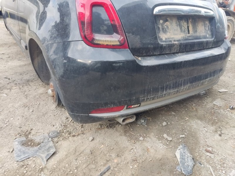 Recambio de paragolpes trasero para fiat nuova 500 (150) s referencia OEM IAM 735637732  