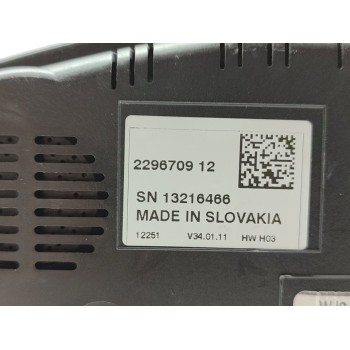 Recambio de cuadro instrumentos para volkswagen polo (6r1) advance referencia OEM IAM 6R0920861K  