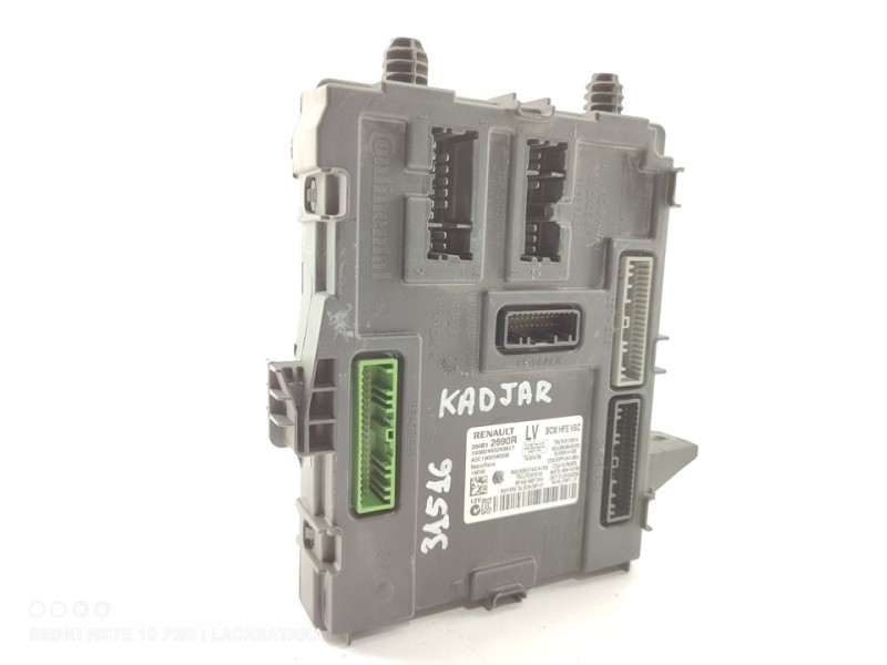 Recambio de centralita confort para renault kadjar life referencia OEM IAM 284B12690R  
