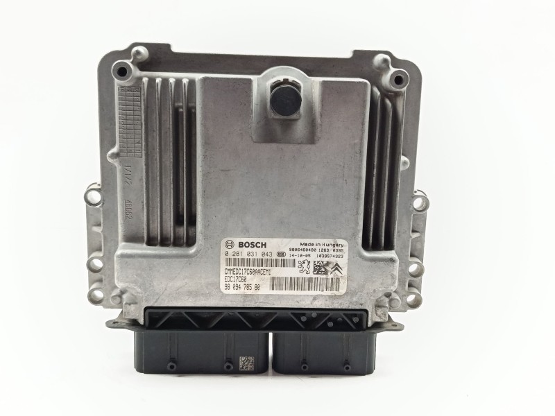Recambio de centralita motor uce para citroën c4 cactus business referencia OEM IAM 0281031043  