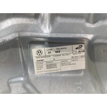 Recambio de elevalunas delantero izquierdo para volkswagen polo (9n1) conceptline referencia OEM IAM 6Q4837401H  