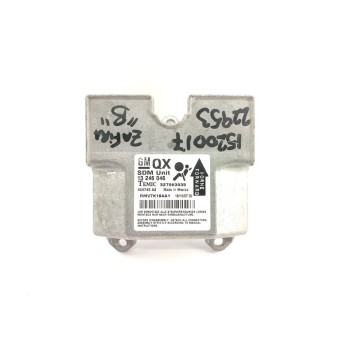 Recambio de centralita airbag para opel zafira b cosmo referencia OEM IAM 13246046  