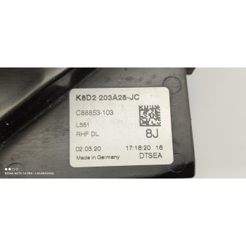 Recambio de cerradura puerta delantera derecha para land rover range rover evoque evoque hse referencia OEM IAM K8D2203A26JC  