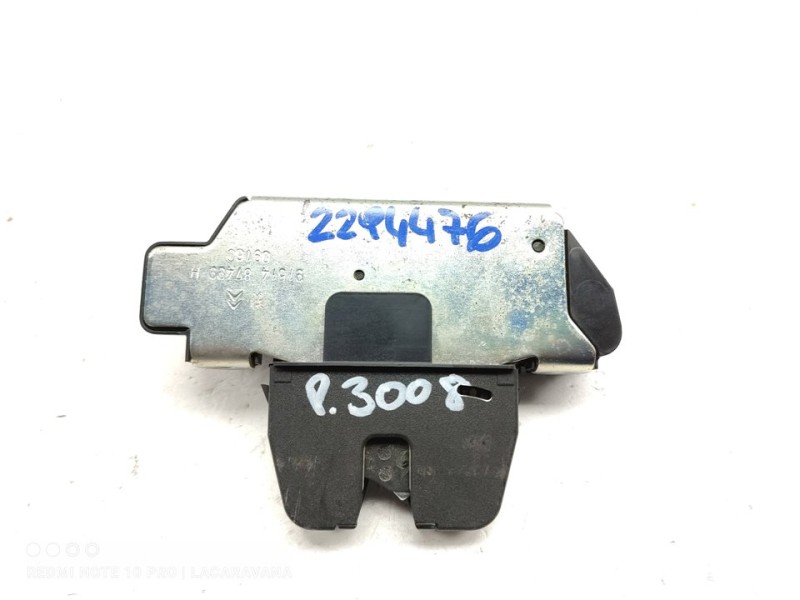 Recambio de cerradura maletero / porton para peugeot 3008 access referencia OEM IAM 9684648680  