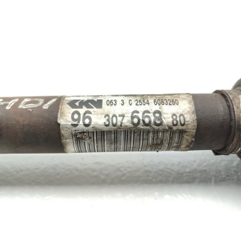 Recambio de transmision delantera derecha para peugeot 206 berlina e-music referencia OEM IAM 9630766880  