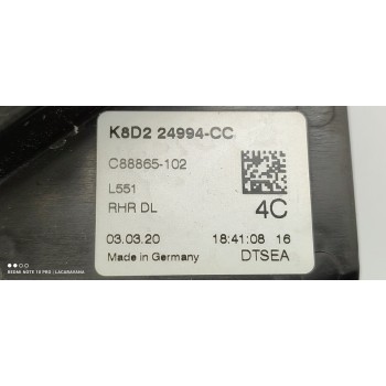 Recambio de cerradura puerta trasera derecha para land rover range rover evoque evoque hse referencia OEM IAM K8D224994CC  