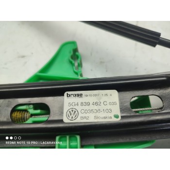Recambio de elevalunas trasero derecho para volkswagen golf vii variant (bv5) business referencia OEM IAM 5G4839462C  