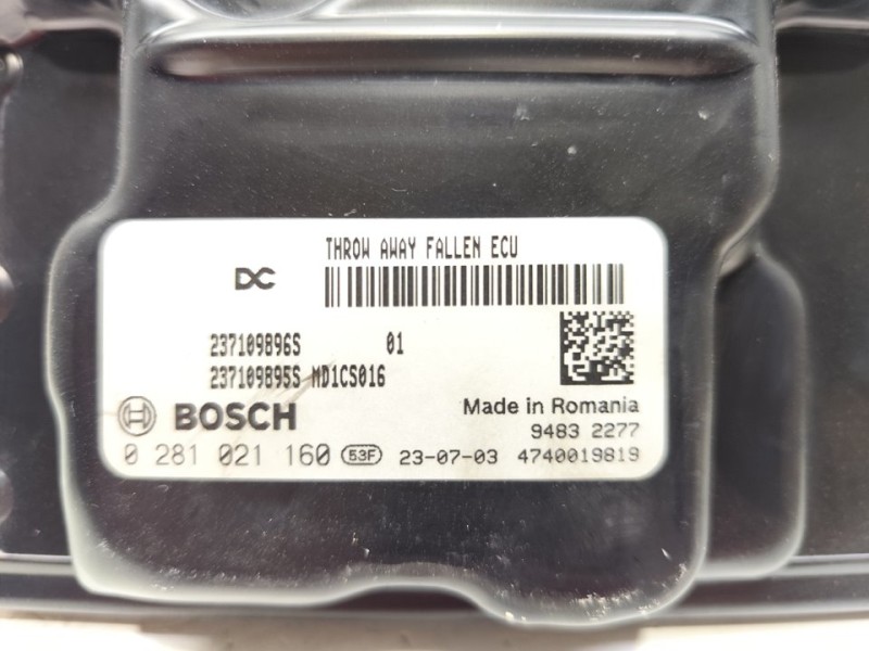 Recambio de centralita motor uce para renault trafic furgón l1h1 3,0t referencia OEM IAM 0281021160  
